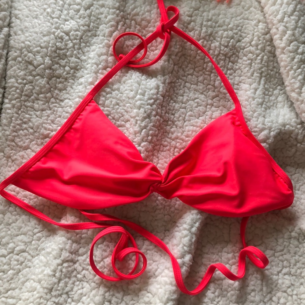 Xhilaration XL Coral Bikini Top